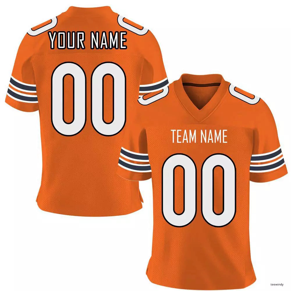 Custom Name Number Football Jersey Personalized Football Team Fan Unisex Jersey